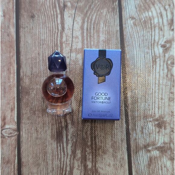 NIB Viktor&Rolf  Good Fortune Eau de Parfum 7 ml - Mini Perfume Bottle - Picture 1 of 2